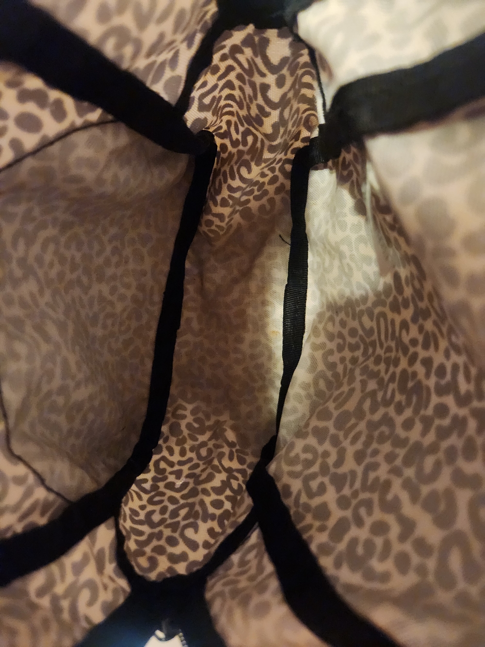 Vans Kids Leopard Print Mini Backpack - Black/Tan - Picture 7 of 7